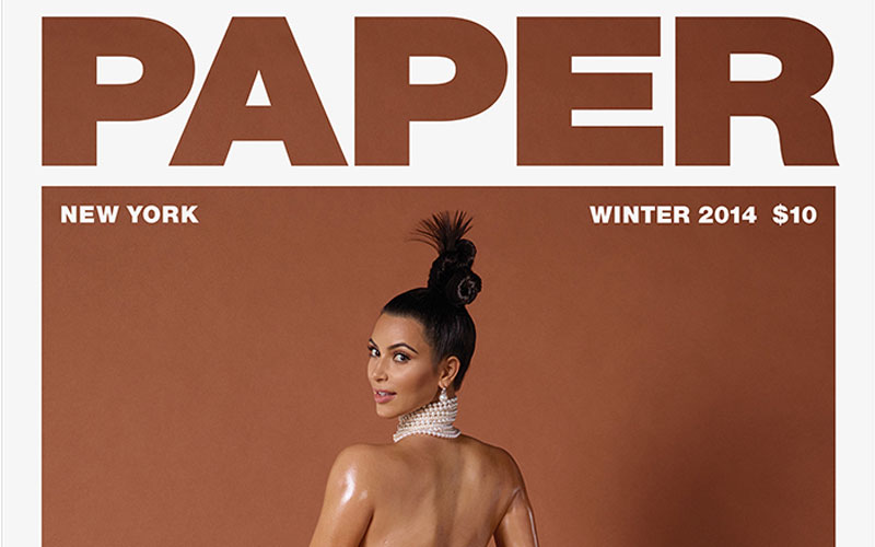 Paper Magazine Kim Kardashian Nude